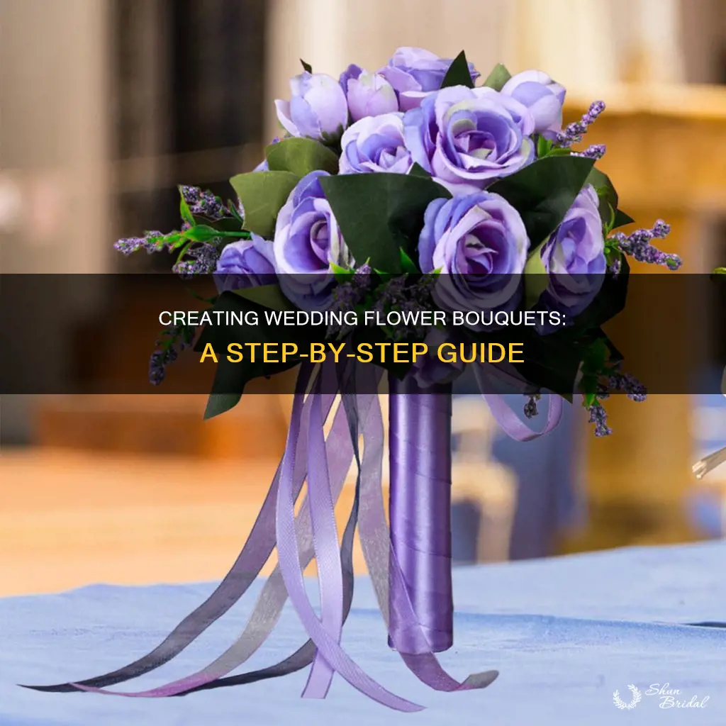 how to make flower bouquet for wedding