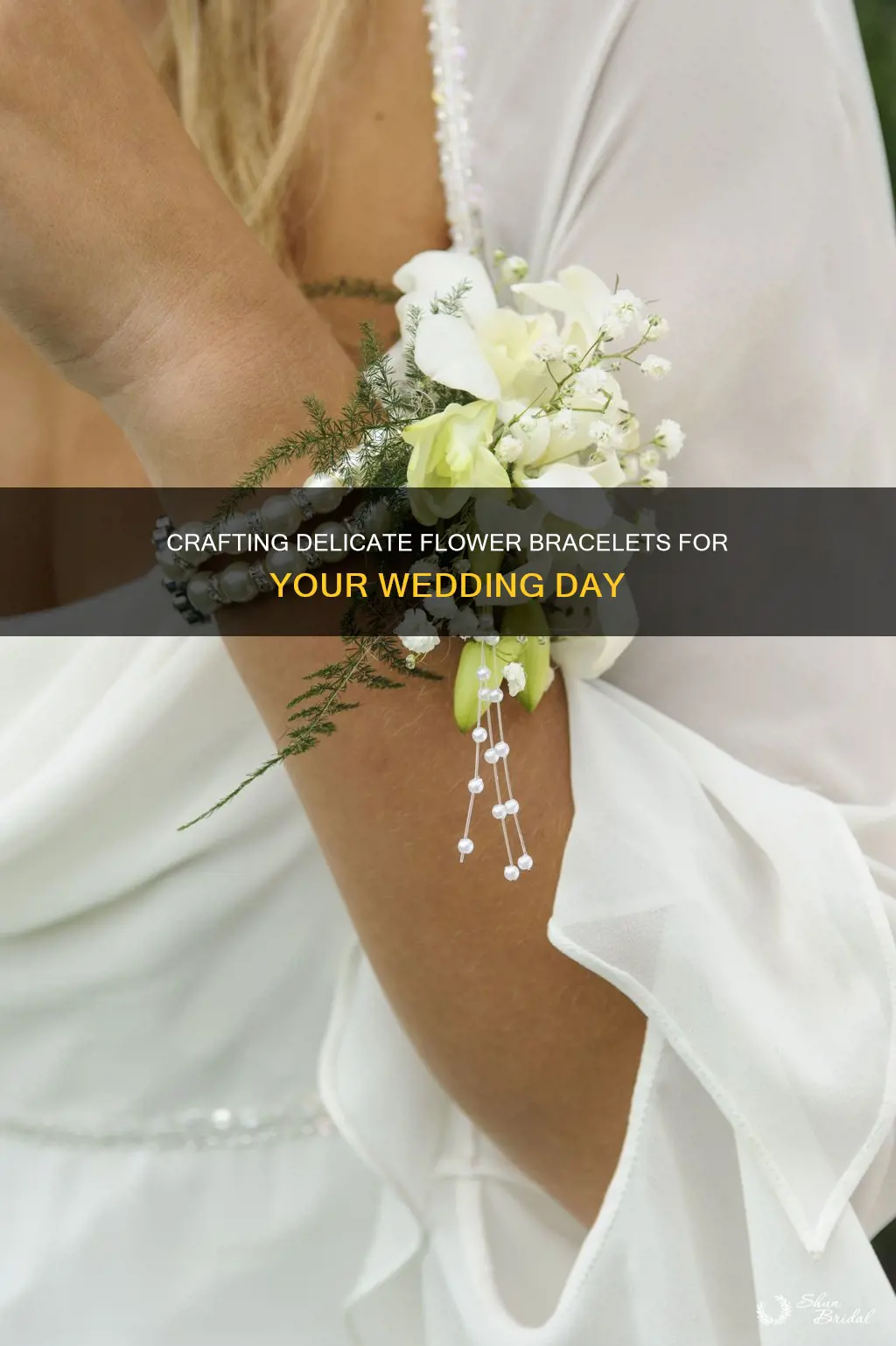 how to make flower bracelet for wedding