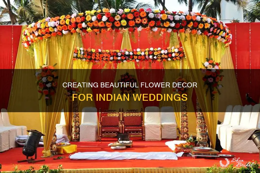 how to make flower decorations for indian weddings