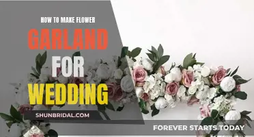 Creating Wedding Flower Garlands: A Step-by-Step Guide