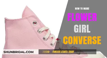 DIY Flower Girl Converse: Crafting Adorable Wedding Shoes for Kids