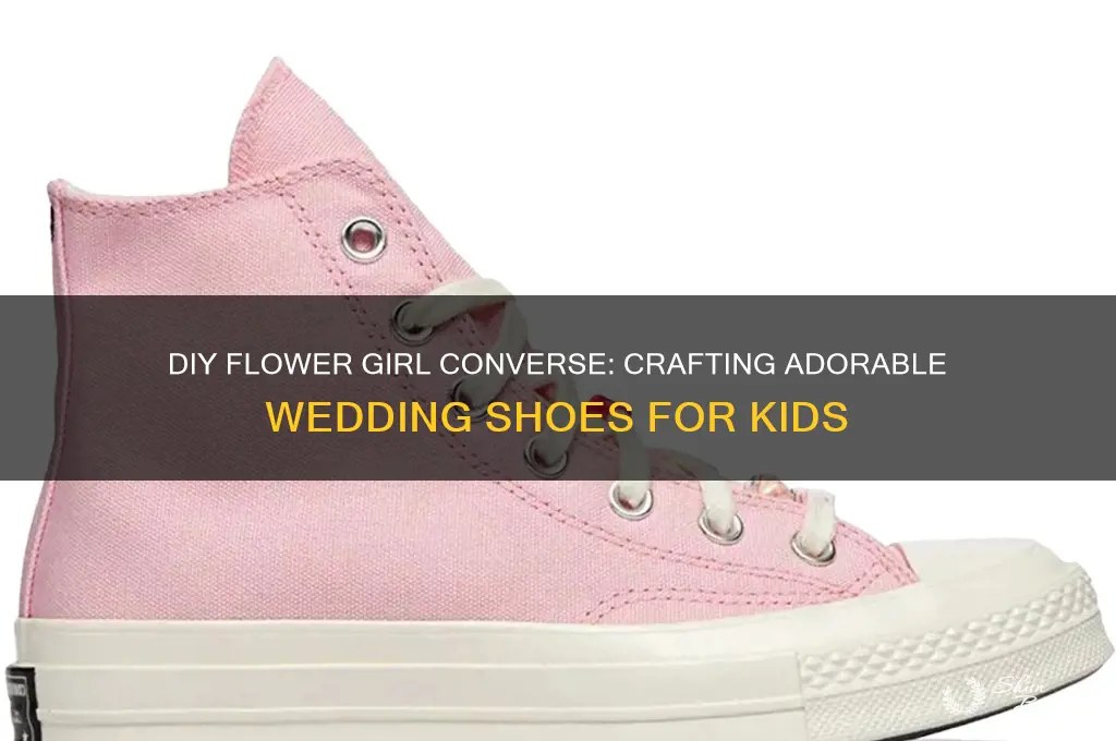 how to make flower girl converse