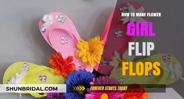 DIY Flower Girl Flip Flops: Easy Steps for Adorable Wedding Footwear