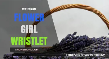 Crafting a Charming Flower Girl Wristlet: A Simple DIY Guide
