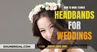 Create Your Own Wedding Flower Headbands