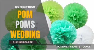 Creating Wedding Flower Pom Poms: A Step-by-Step Guide