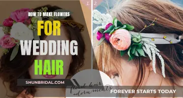 Creating Wedding Hair Flowers: A Step-by-Step Guide