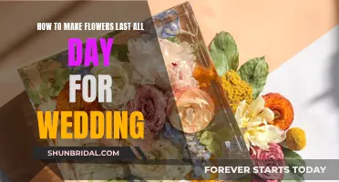 Keep Wedding Flowers Fresh: Tips for All-Day Blooms