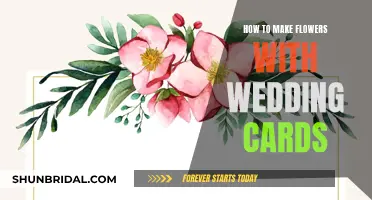 Crafting Wedding Card Flowers: A Creative Guide