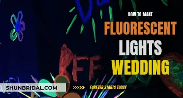 Fluorescent Lights: A Wedding Guide to Bright Ideas