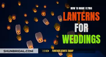 Creating Magical Wedding Moments with Flying Lanterns