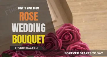 Creating a Foam Rose Bridal Bouquet: Step-by-Step Guide