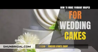 Creating Fondant Drape Wedding Cakes: A Step-by-Step Guide