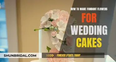 Creating Fondant Flowers for Wedding Cakes: A Step-by-Step Guide