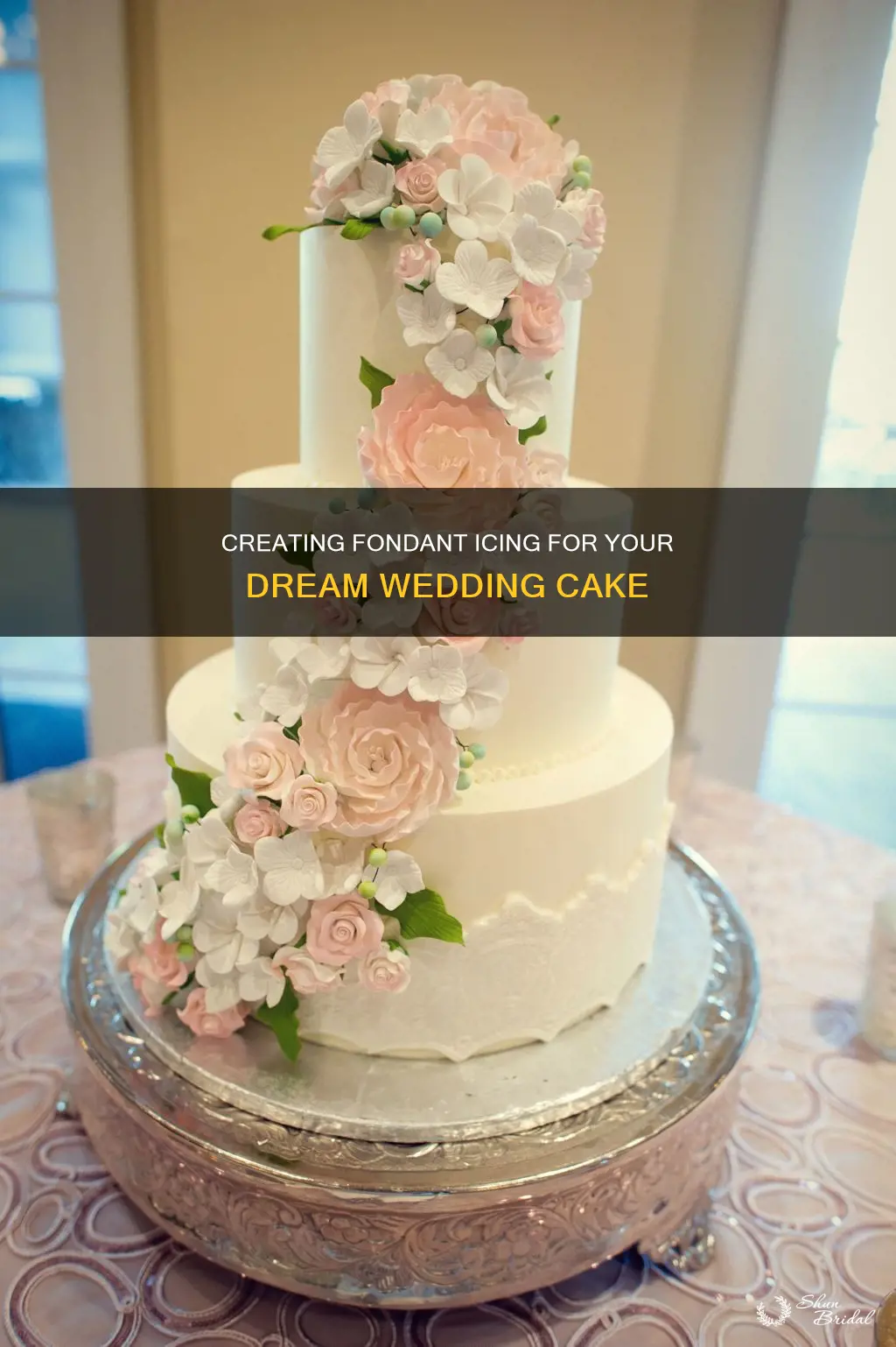 how to make fondant icing for a wedding cake