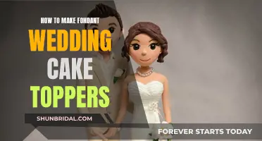 Creating Fondant Wedding Cake Toppers: A Step-by-Step Guide