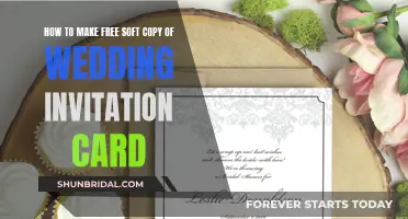 Designing Soft Copies of Wedding Invites for Free