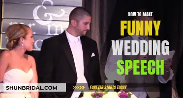 Crafting a Hilarious Wedding Speech: A Guide to Getting Laughs