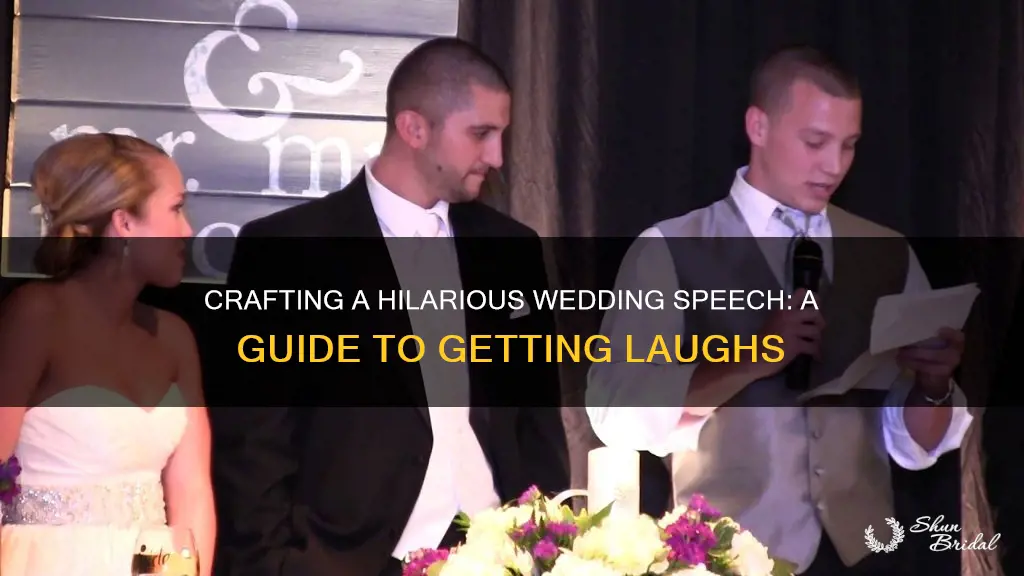 how to make funny wedding speech