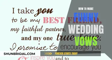 Crafting Hilarious Wedding Vows: A Guide to Lighthearted Promises