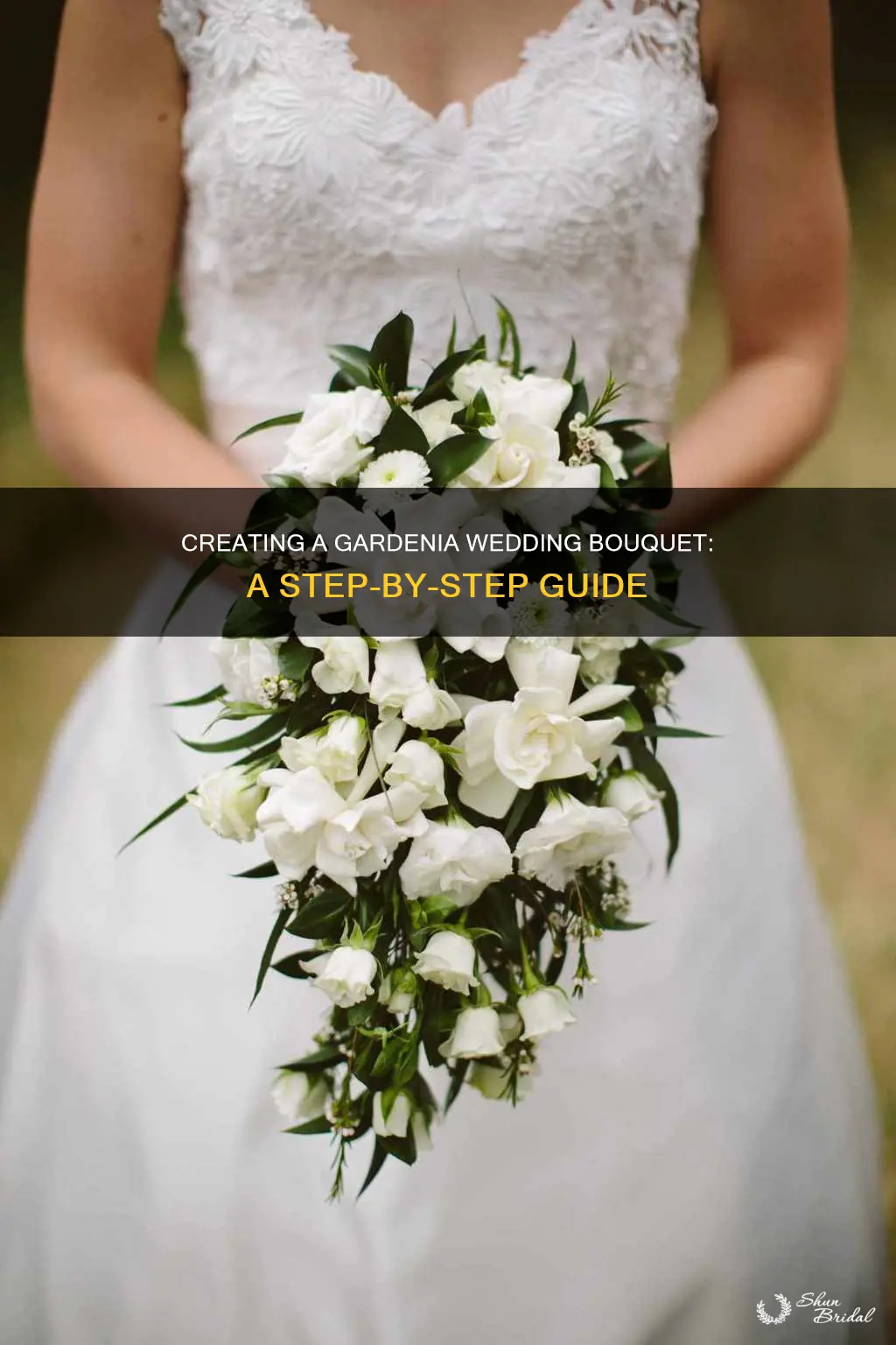 how to make gardenia wedding bouquet