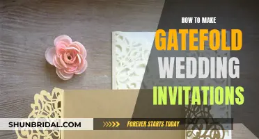 Creating Gatefold Wedding Invites: A Step-by-Step Guide