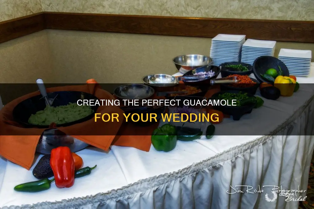 how to make guacamole wedding