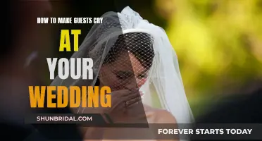 Make Your Wedding Day Memorable: Evoke Guests' Tears