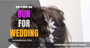 Creating the Perfect Wedding Hair Bun