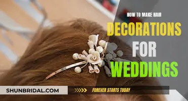 Creating Wedding Hair Decorations: A Guide to Bridal Beauty