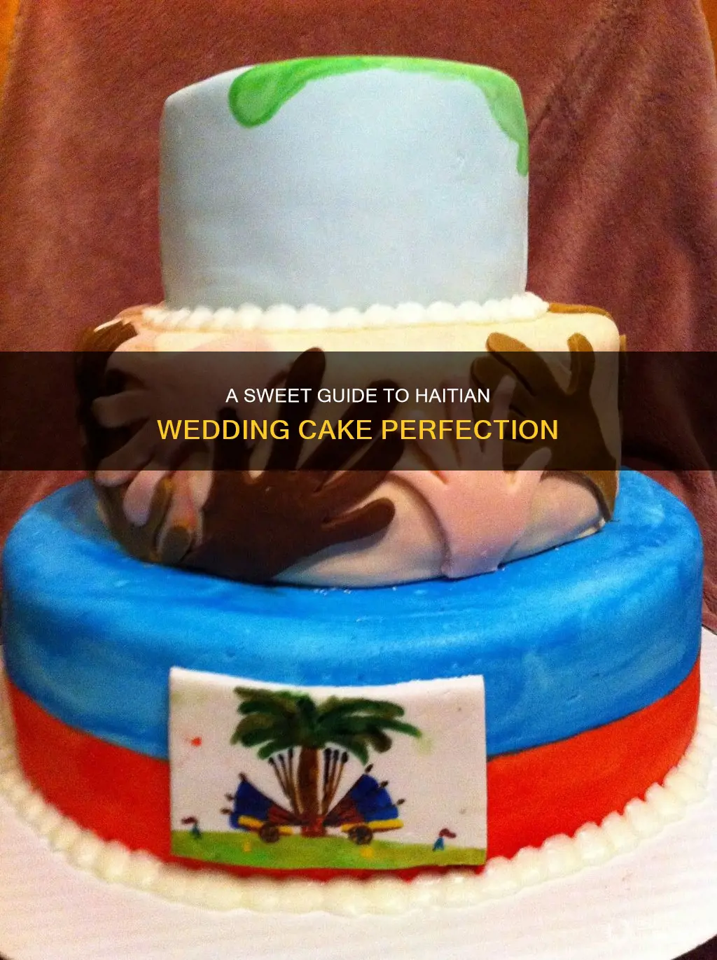 how to make haitian wedding cake