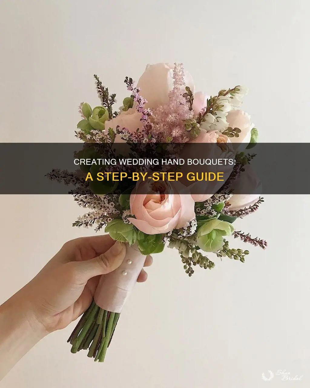 how to make hand bouquet for wedding