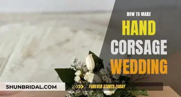 Creating a Wedding Hand Corsage: A Step-by-Step Guide