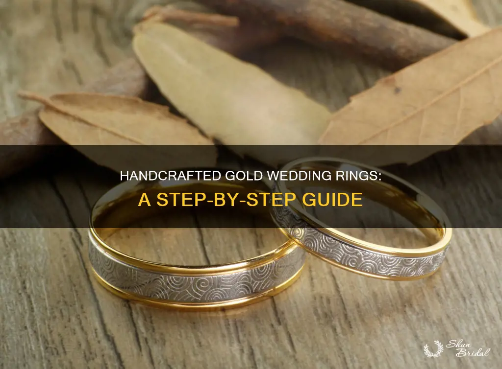 how to make hand crafted gold wedding ring