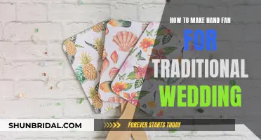 Hand Fan Crafting Guide for Traditional Weddings