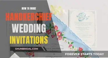 Handkerchief Wedding Invites: DIY Guide for Couples