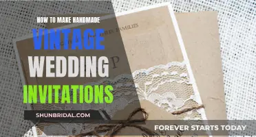 Creating Timeless Vintage Wedding Invitations by Hand