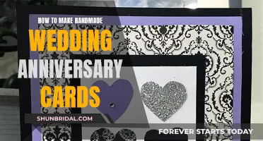 Handmade Wedding Anniversary Cards: Crafting Heartfelt Greetings