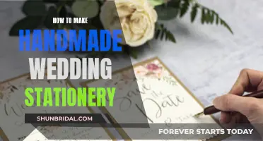 Handmade Wedding Stationery: Crafting Your Own Special Day