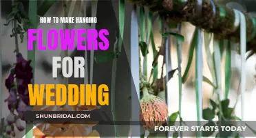 Hanging Flowers: DIY Guide for Your Wedding