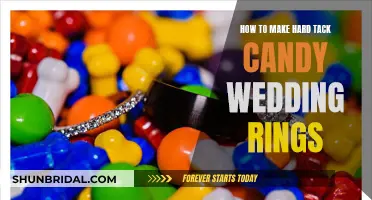 Creating Edible Wedding Rings: Hard Tack Candy