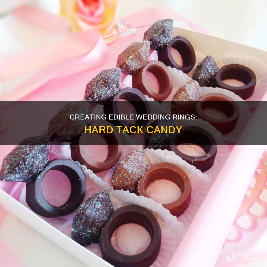 how to make hard tack candy wedding rings