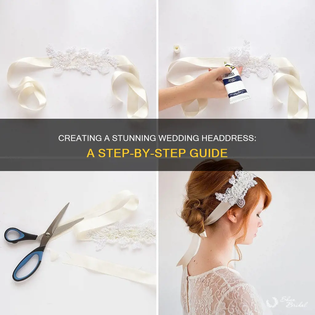 how to make headdress for wedding