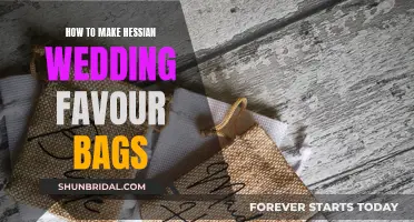 Creating Rustic Hessian Wedding Favour Bags: A Step-by-Step Guide