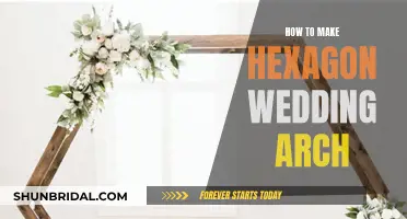 Creating a Hexagon Wedding Arch: Step-by-Step Guide