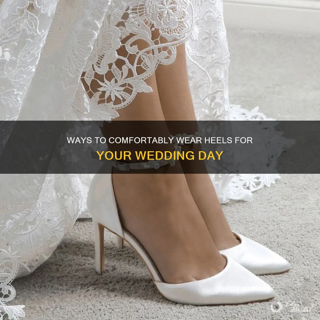 how to make high heels more comfortable for wedding