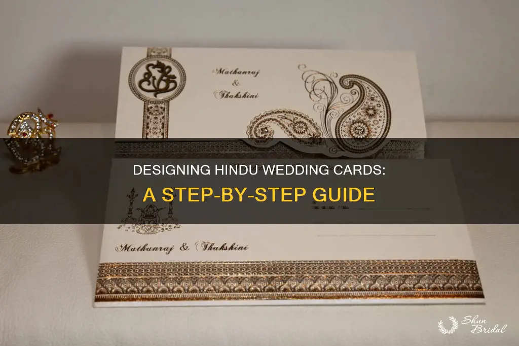 how to make hindu wedding cards