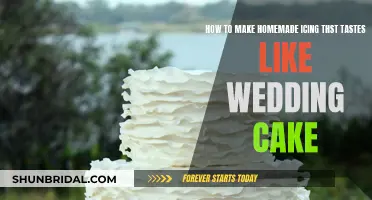 Make Wedding Cake Icing at Home: The Secret Recipe