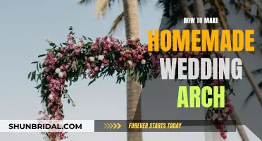 Creating a Wedding Arch: DIY Guide for Homemade Arches