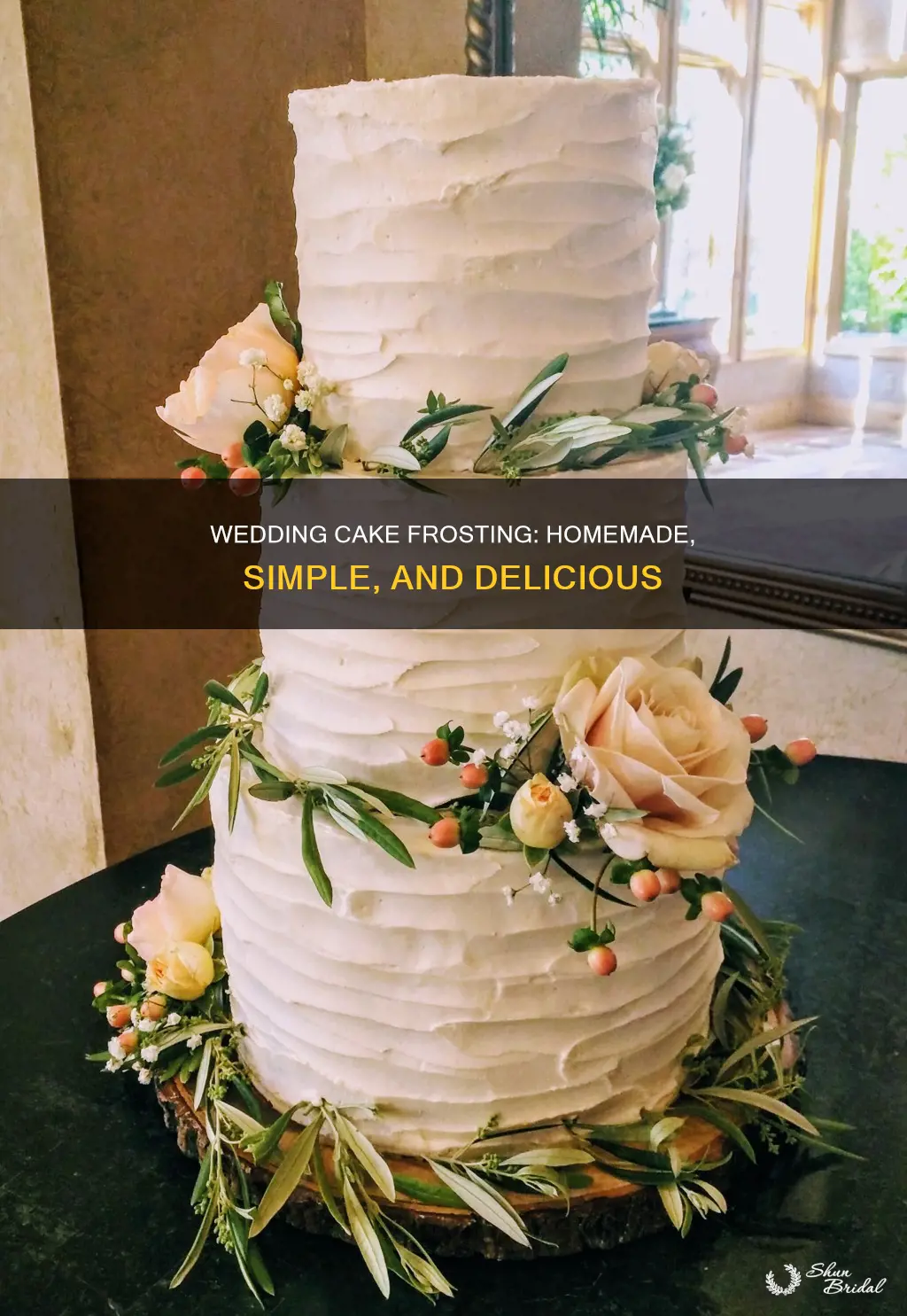 how to make homemade wedding cake frosting